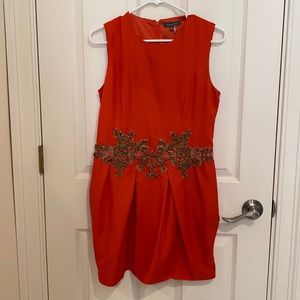 Women's Orange Dress